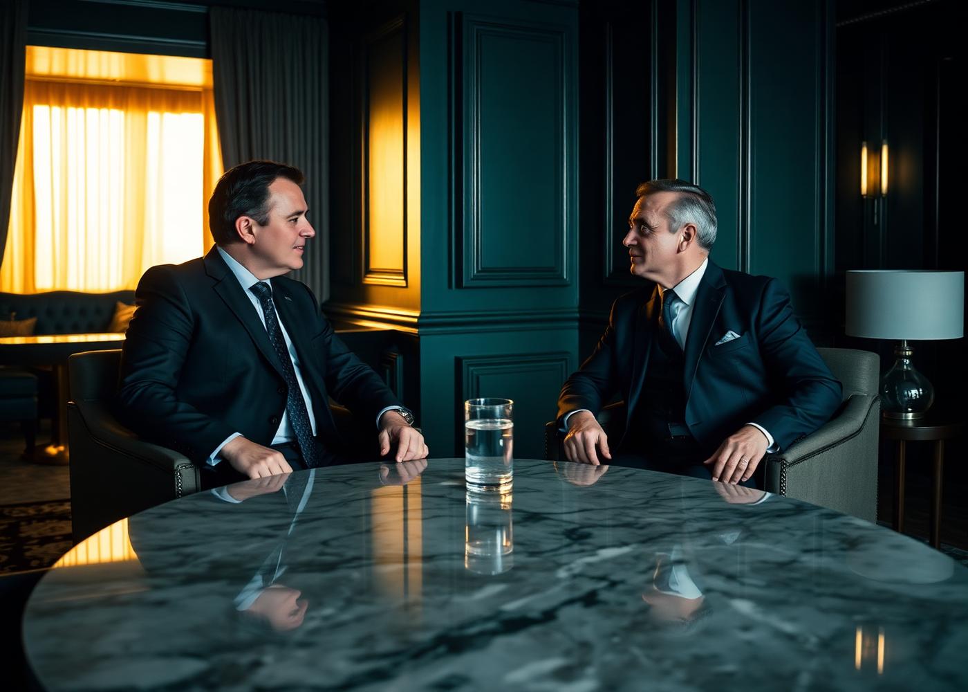 Founders introduced at a private dinner